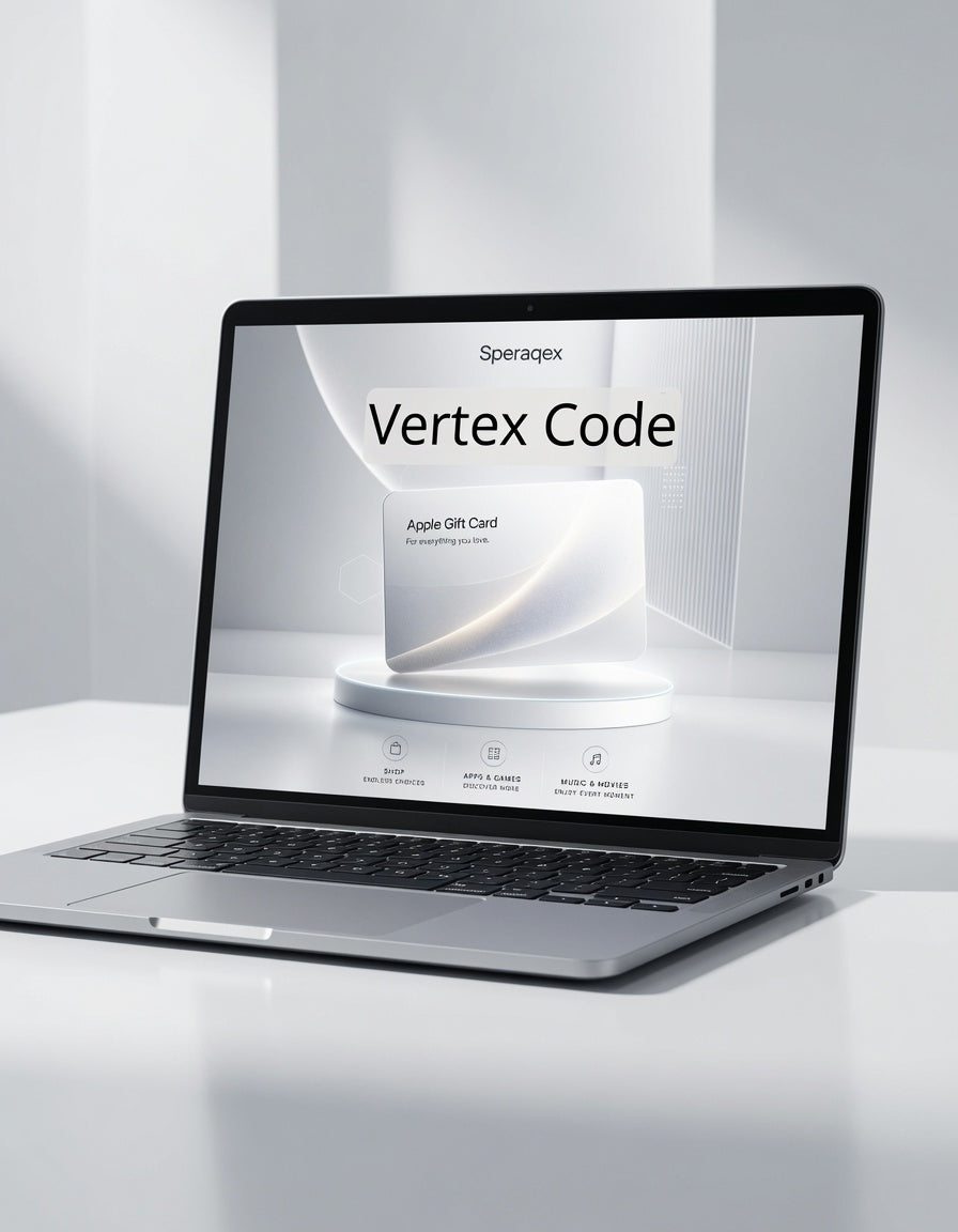 vertex code laptop